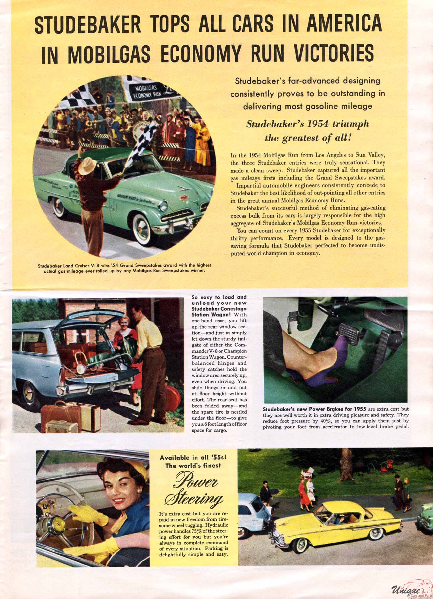 1955 Studebaker Brochure Page 7